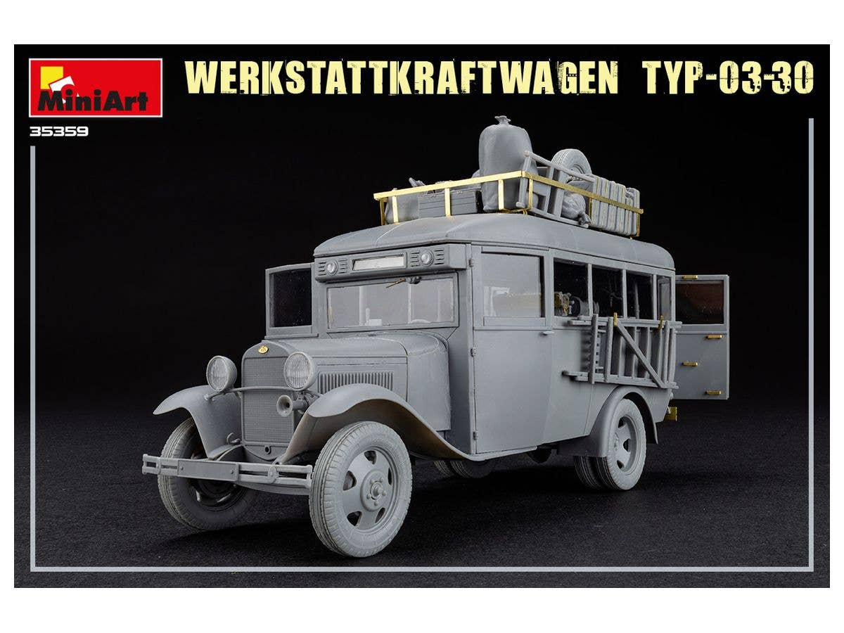 MiniArt 1/35 Werkstattkraftwagen Typ-03-30 1/35 Scale | 4820183313386