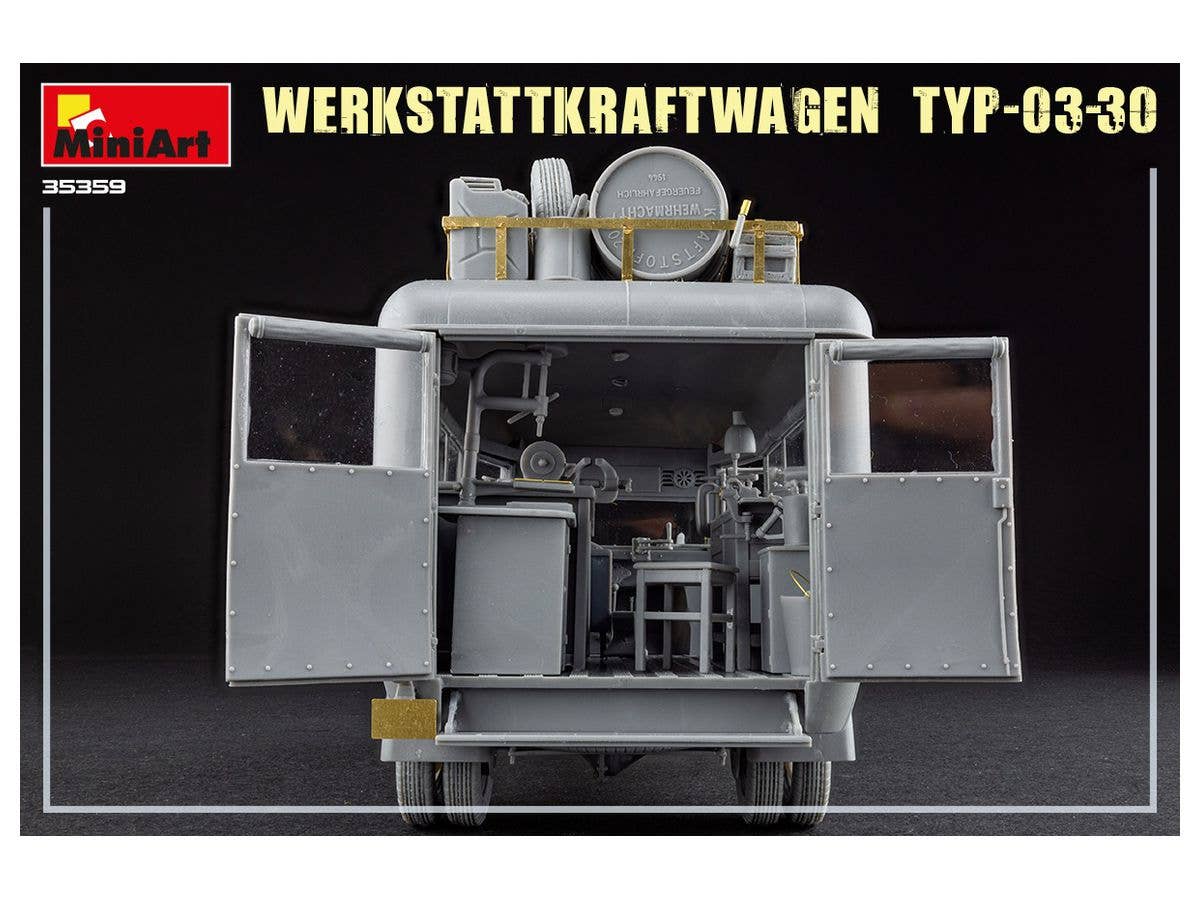MiniArt 1/35 Werkstattkraftwagen Typ-03-30 1/35 Scale | 4820183313386