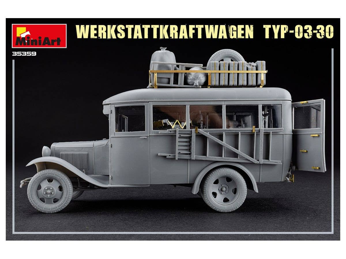 MiniArt 1/35 Werkstattkraftwagen Typ-03-30 1/35 Scale | 4820183313386