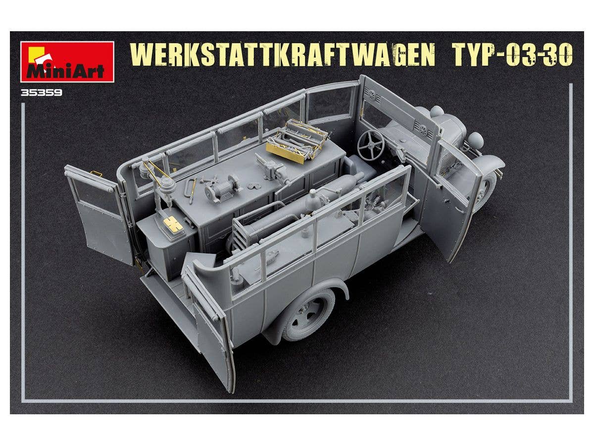 MiniArt 1/35 Werkstattkraftwagen Typ-03-30 1/35 Scale | 4820183313386