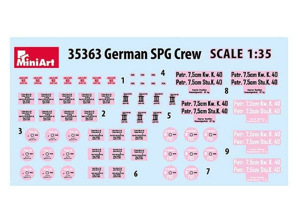 MiniArt 1/35 German SPG Crew | 4820183314048