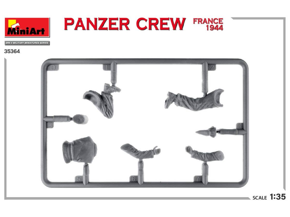 MiniArt 1/35 Panzer Crew. France 1944, Figures | 5905090346159