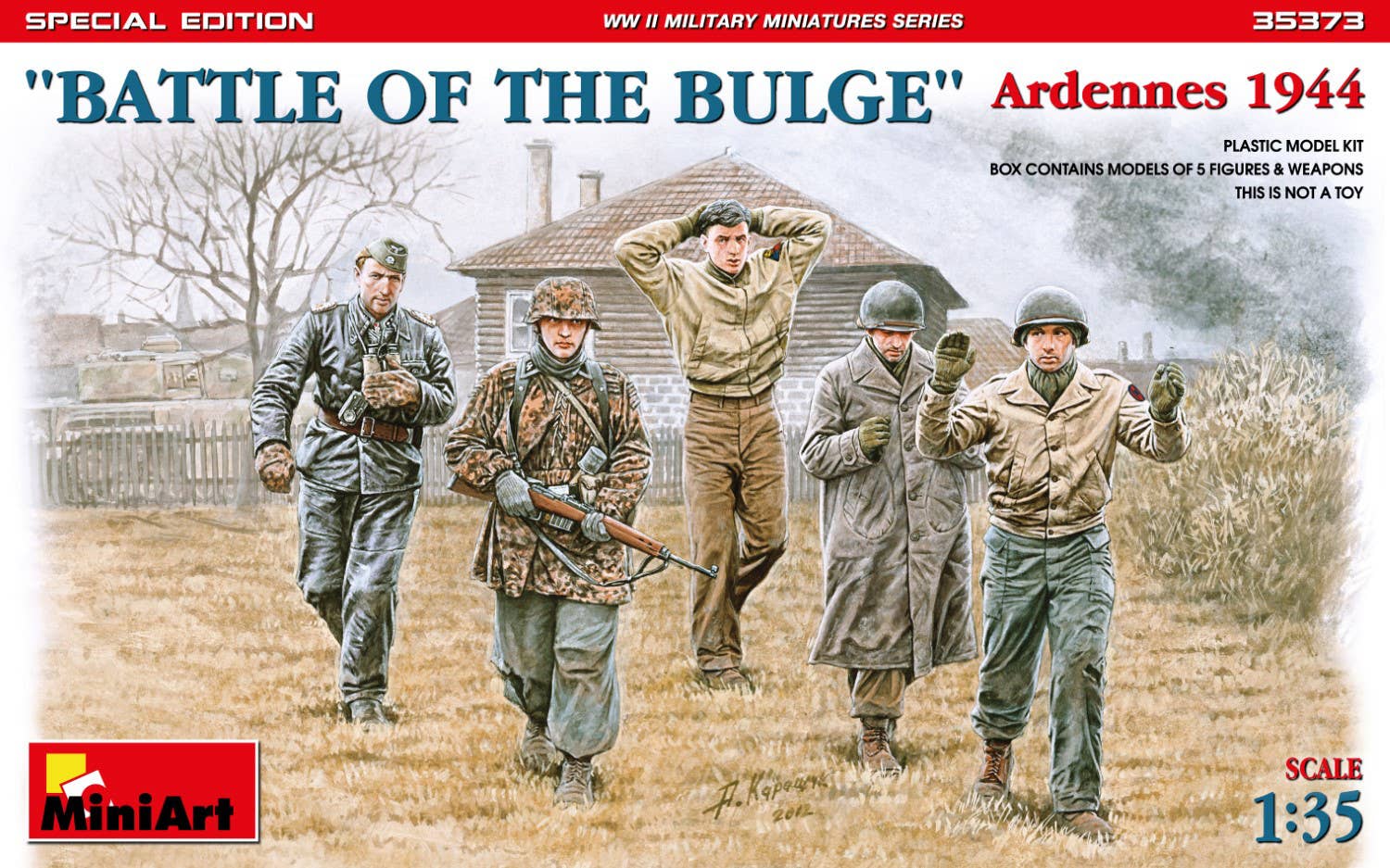 MiniArt 1/35 "Battle of the Bulge". Ardennes 1944. Special Edition | 5905937497273