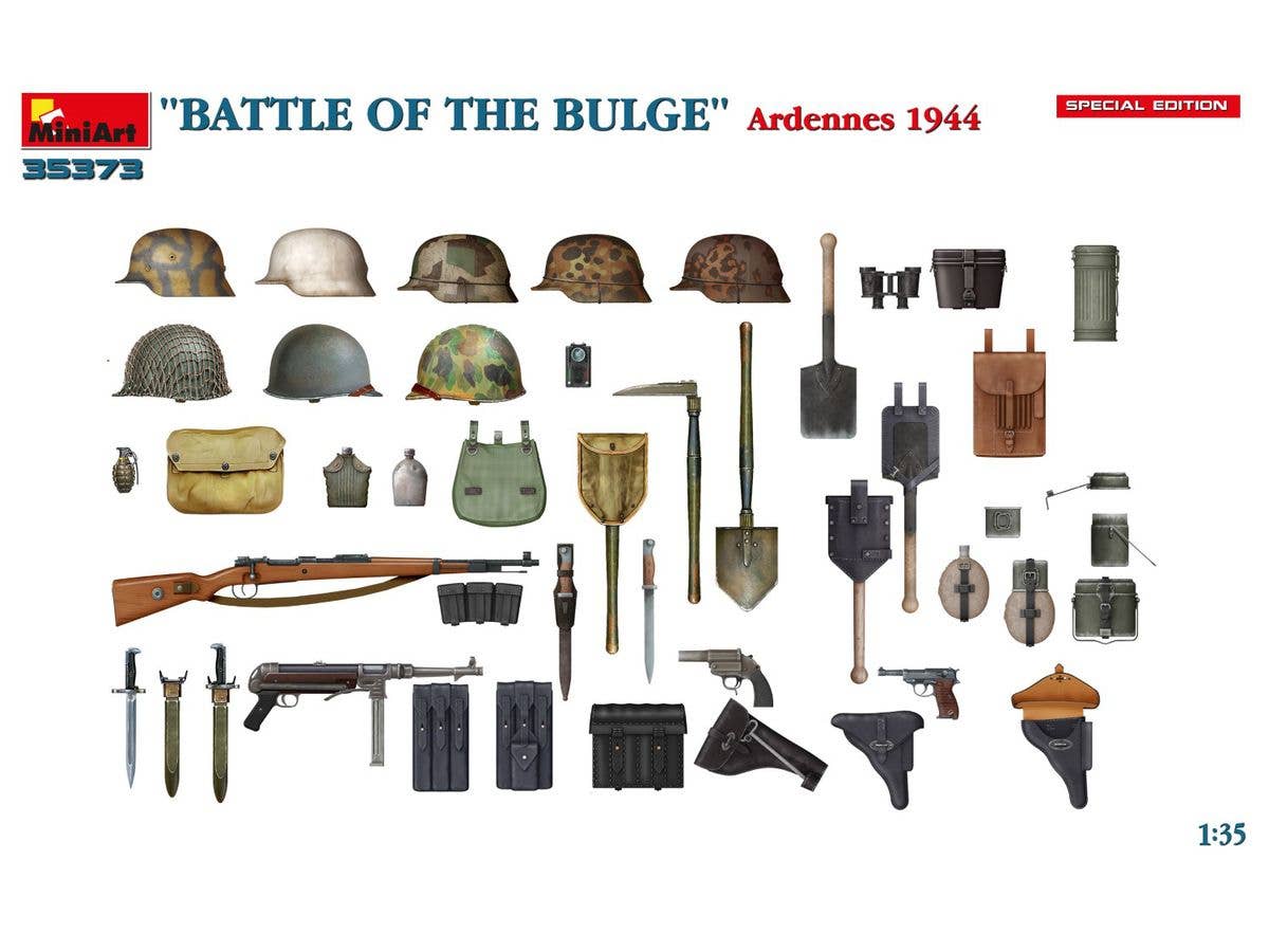 MiniArt 1/35 "Battle of the Bulge". Ardennes 1944. Special Edition | 5905937497273