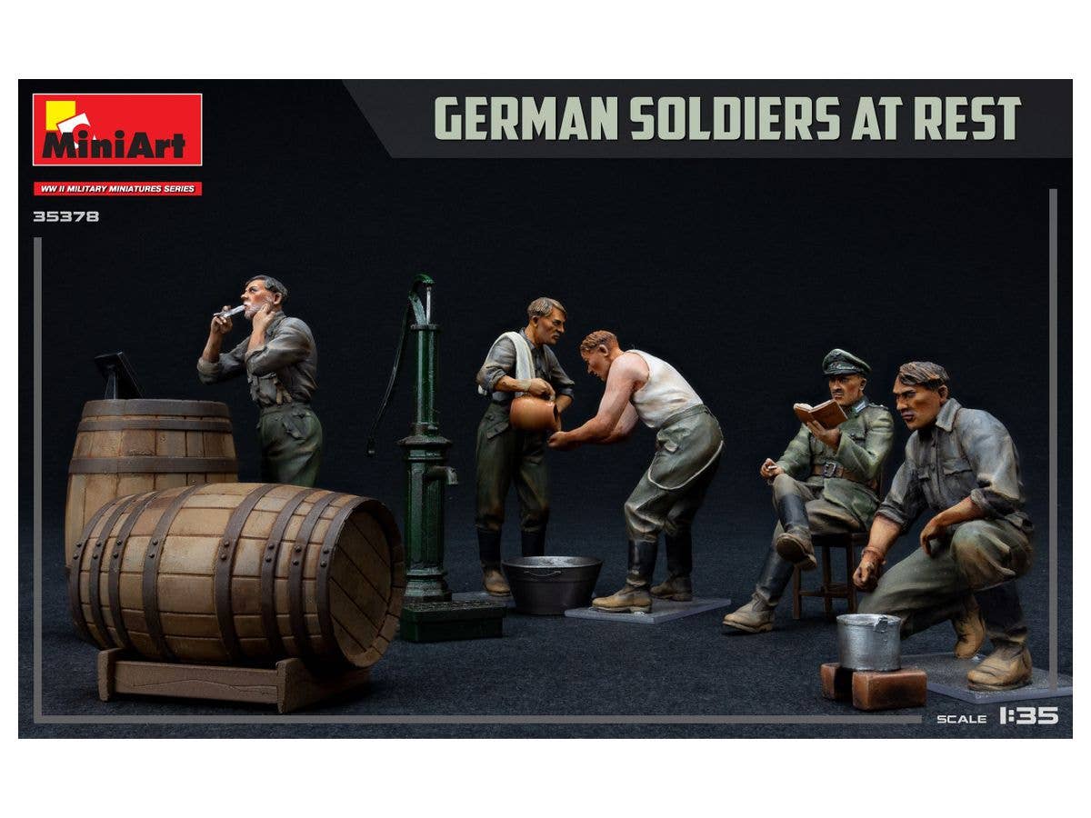 MiniArt 1/35 German Soldiers At Rest. Special Edition | 4820183314086