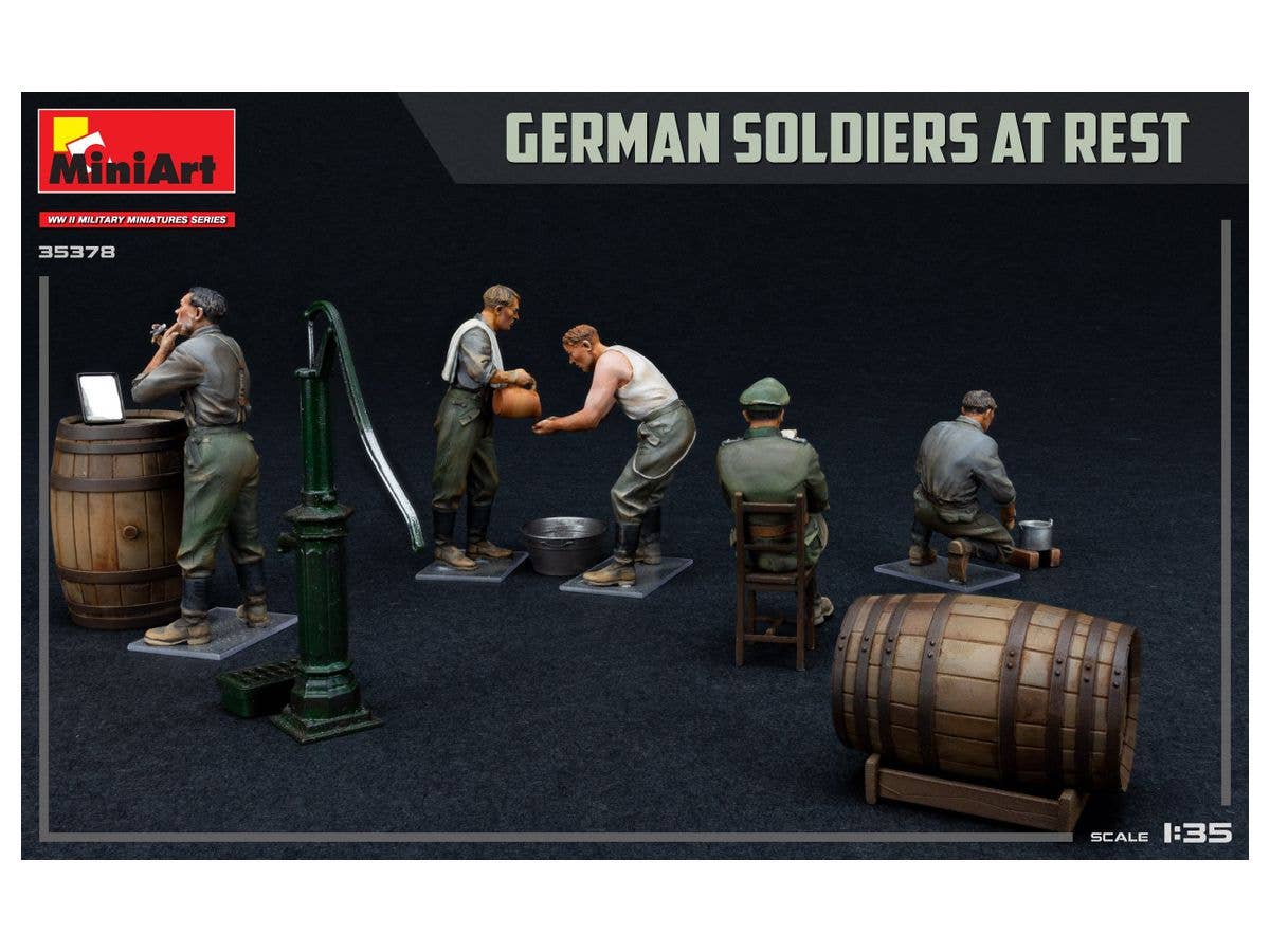 MiniArt 1/35 German Soldiers At Rest. Special Edition | 4820183314086