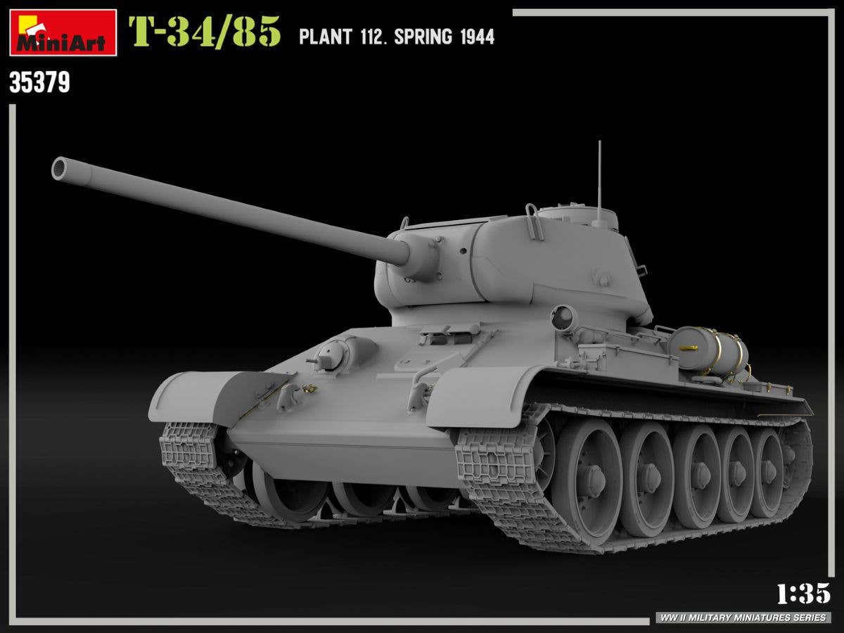 MiniArt 1/35 T-34-85 Plant 112. Spring 1944 | 5905090346579