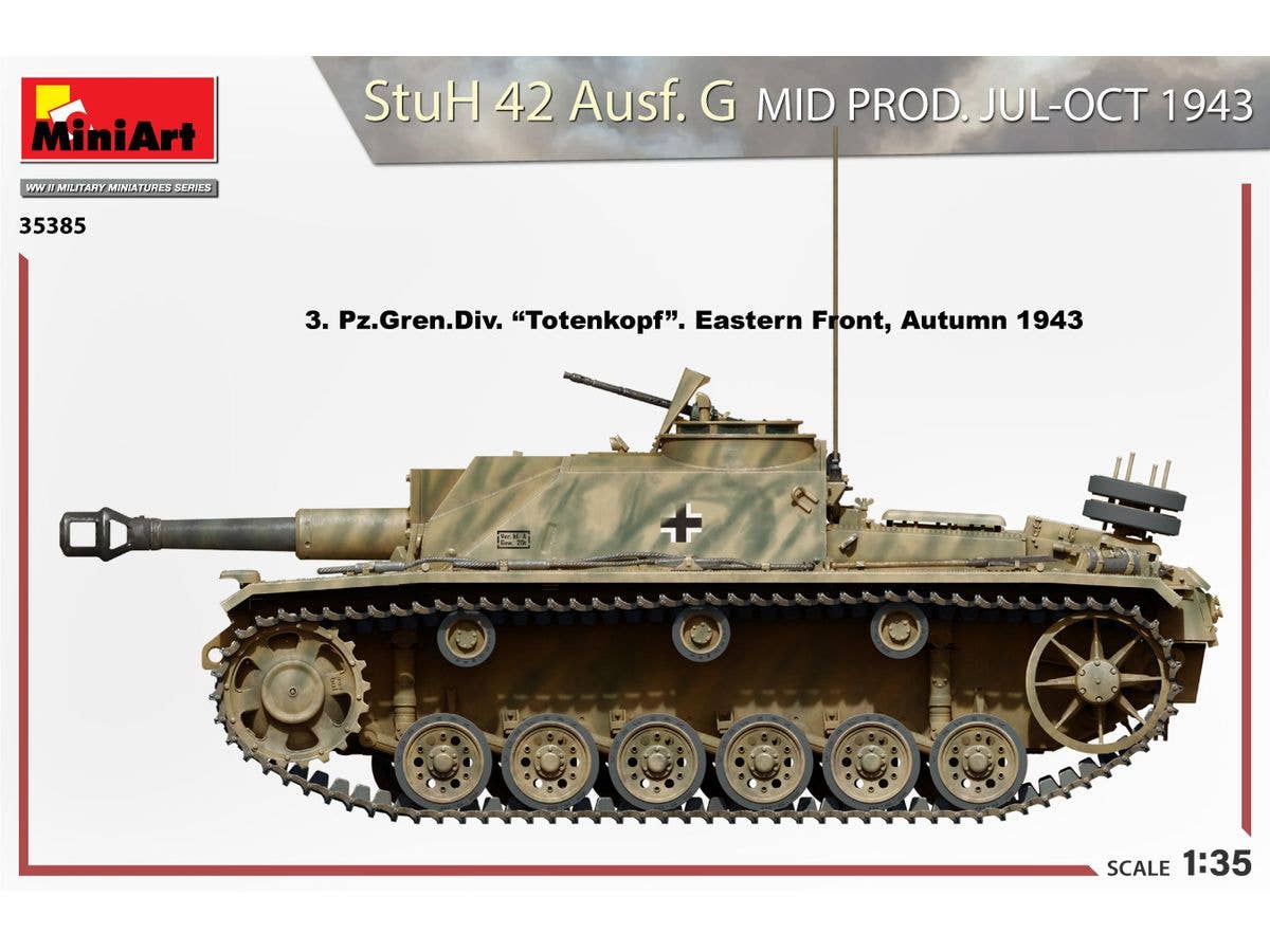MiniArt 1/35 StuH 42 Ausf. G MID PROD. JUL-OCT 1943 | 5905090346821