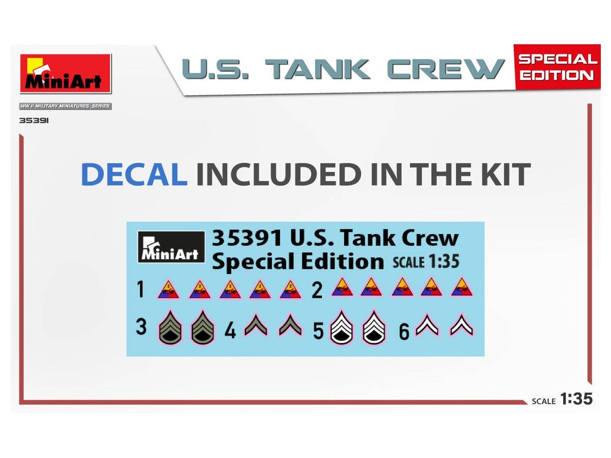 Miniart 1/35 U.S. Tank Crew Special Edition | 4820183314413