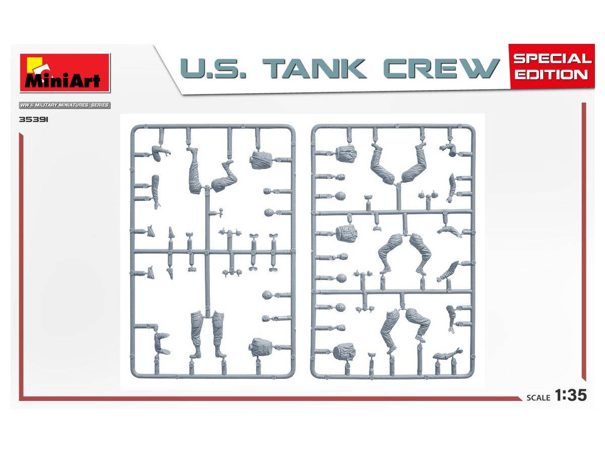 Miniart 1/35 U.S. Tank Crew Special Edition | 4820183314413