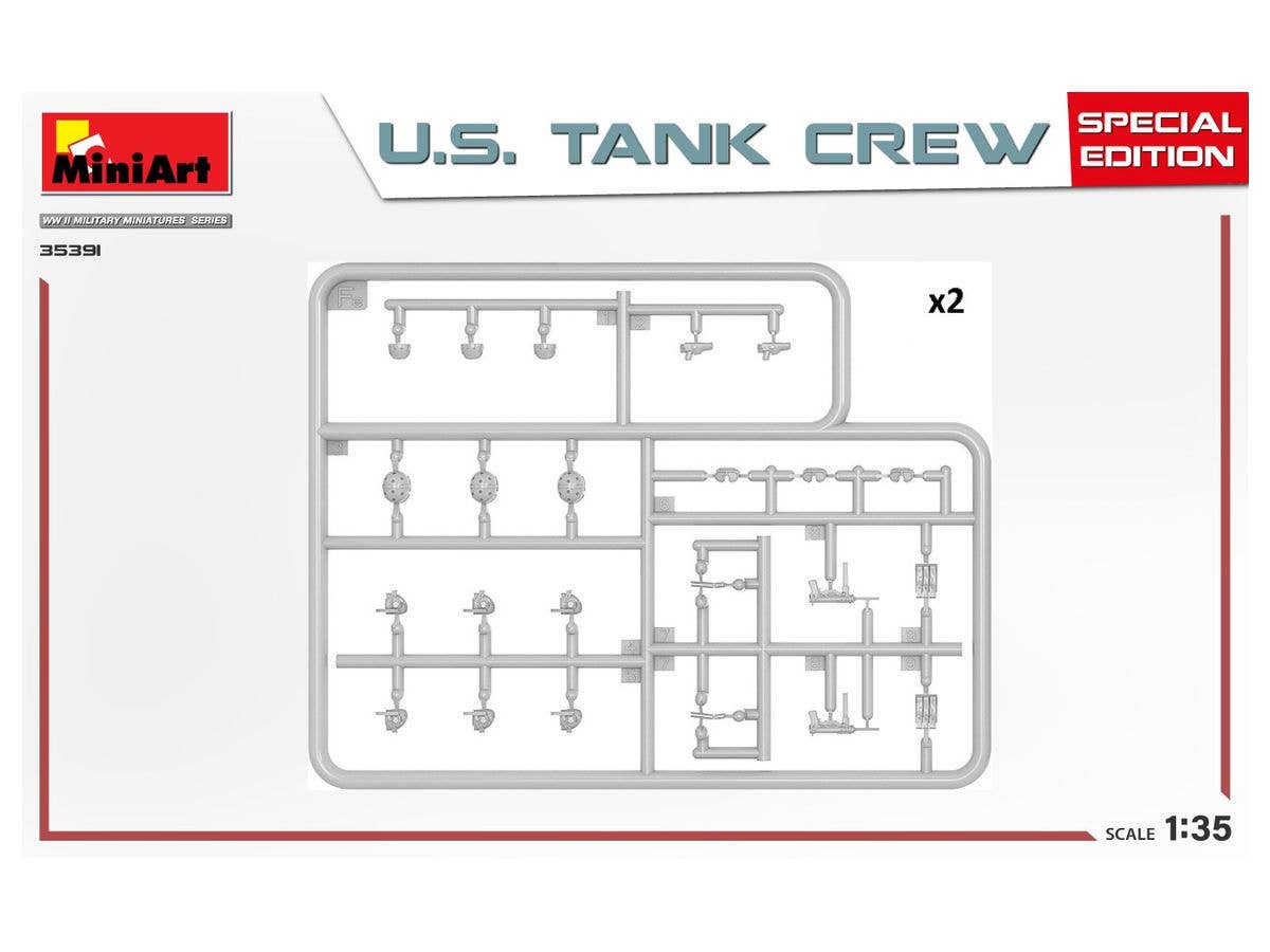 Miniart 1/35 U.S. Tank Crew Special Edition | 4820183314413