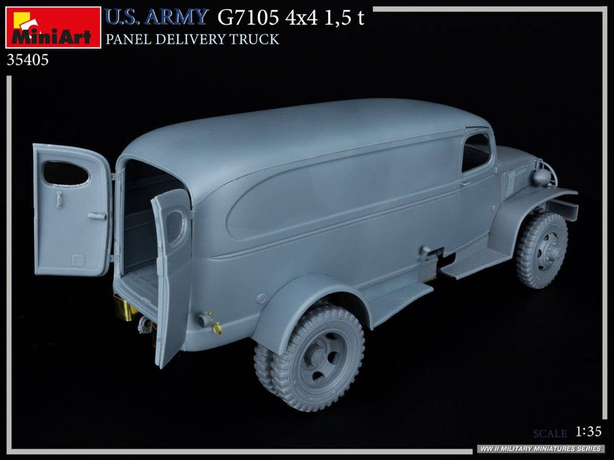 MiniArt 1/35 U.S. Army G7105 4х4 1.5T Panel Delivery Truck | 5905090346760
