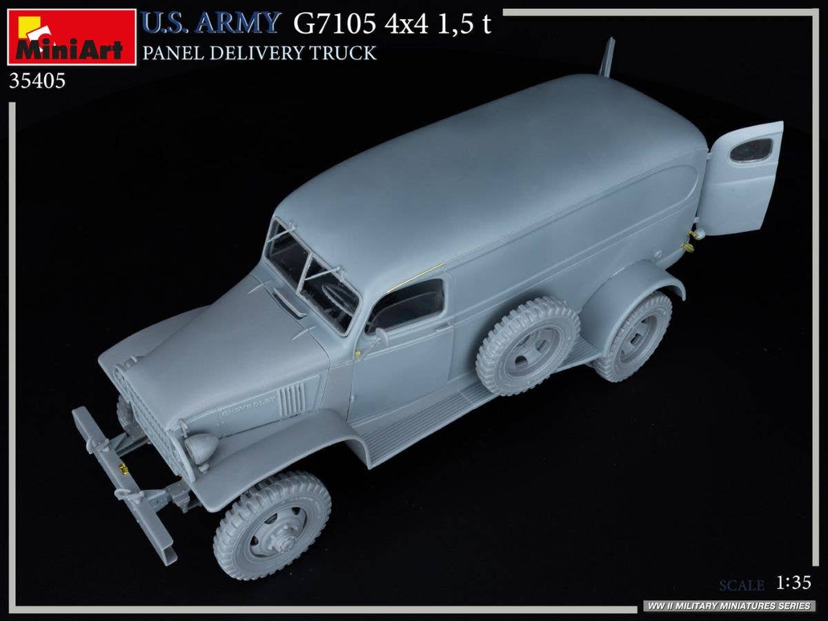MiniArt 1/35 U.S. Army G7105 4х4 1.5T Panel Delivery Truck | 5905090346760