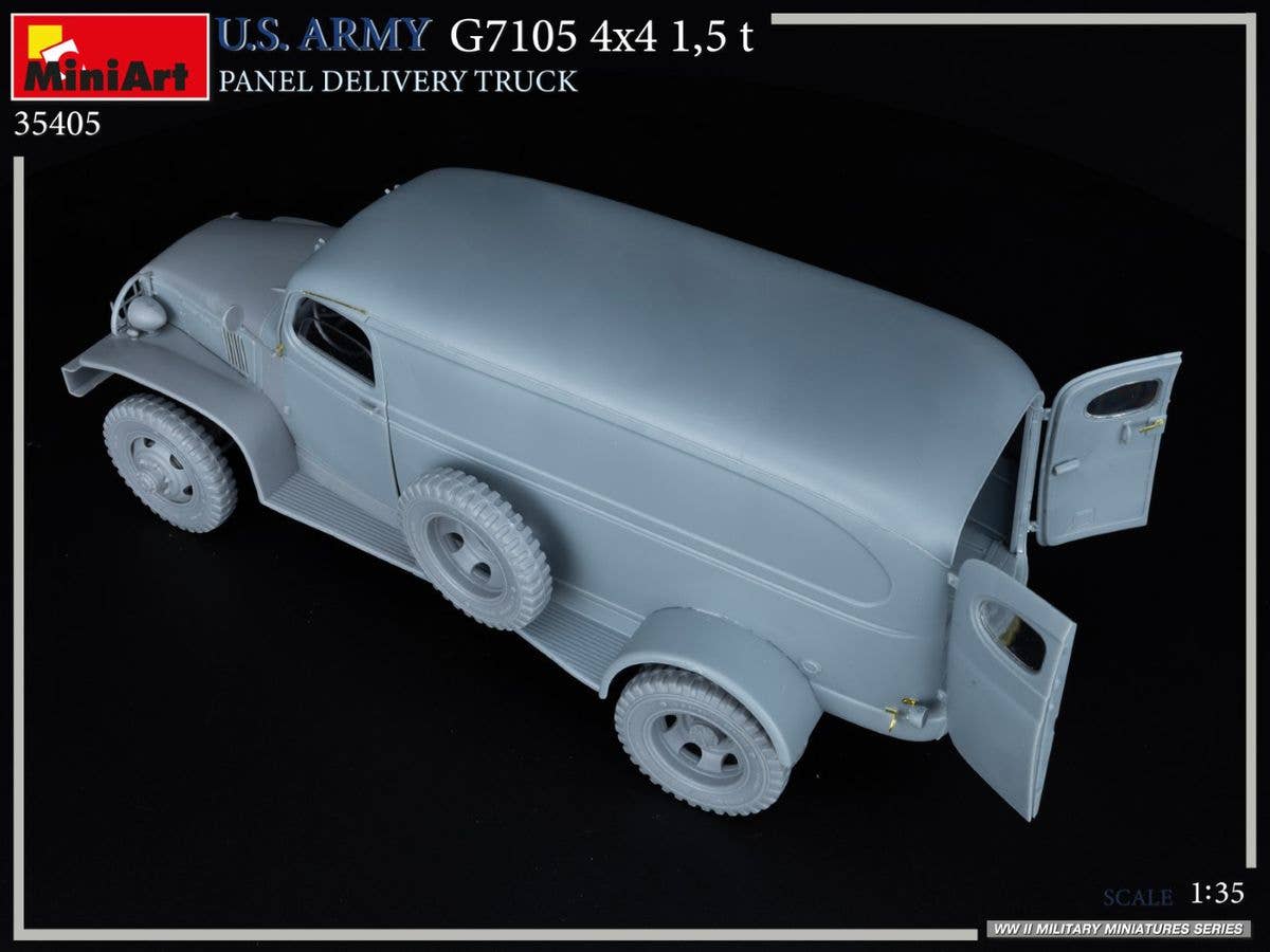 MiniArt 1/35 U.S. Army G7105 4х4 1.5T Panel Delivery Truck | 5905090346760