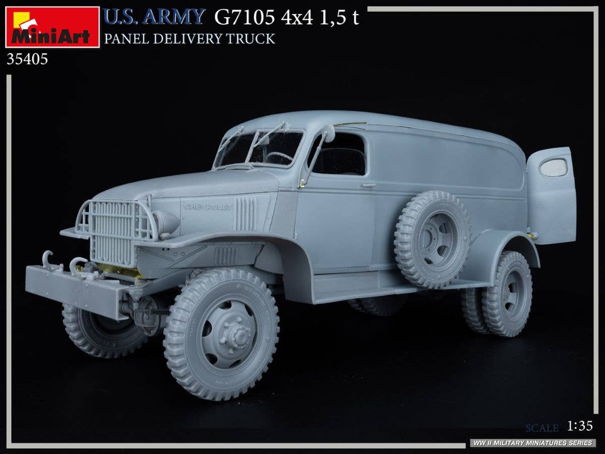 MiniArt 1/35 U.S. Army G7105 4х4 1.5T Panel Delivery Truck | 5905090346760