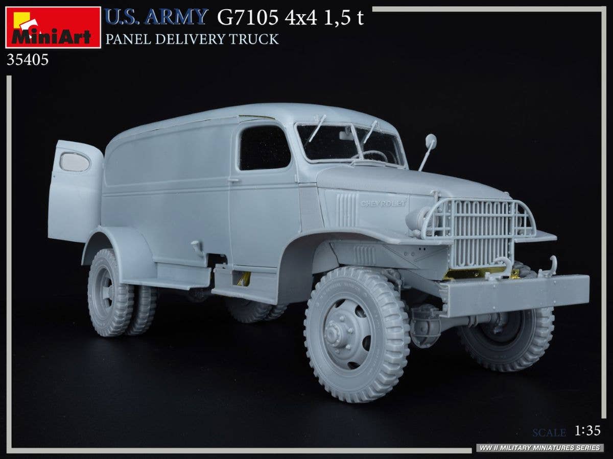 MiniArt 1/35 U.S. Army G7105 4х4 1.5T Panel Delivery Truck | 5905090346760