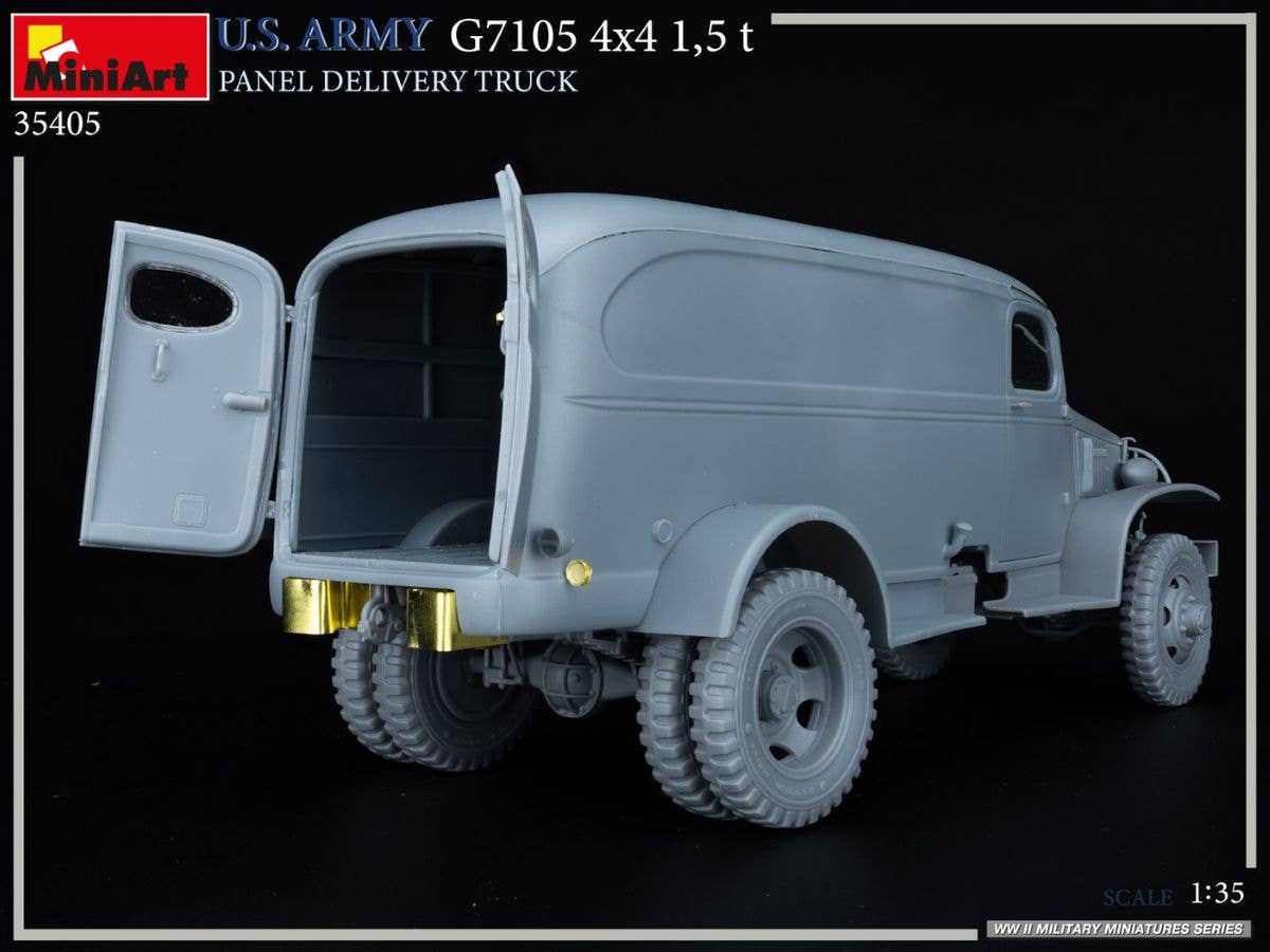 MiniArt 1/35 U.S. Army G7105 4х4 1.5T Panel Delivery Truck | 5905090346760