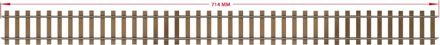 MiniArt 1/35 Railroad Track (Russian Gauge) | 4820183310606