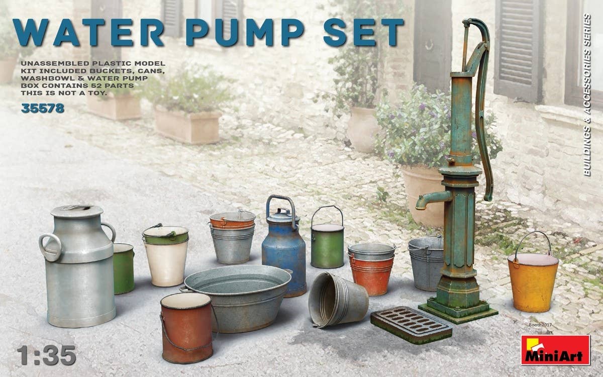 MiniArt 1/35 Water Pump Set | 4820183311405