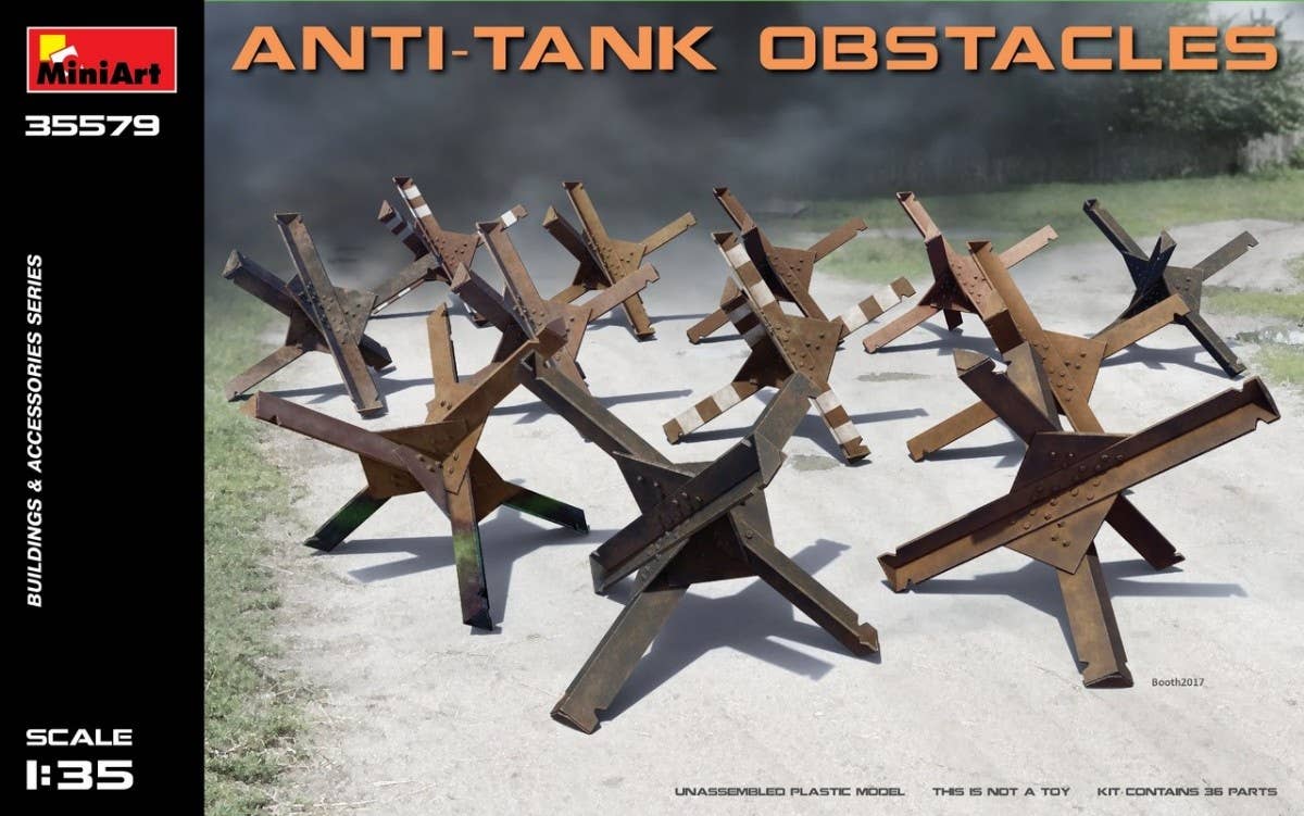 MiniArt 1/35 Anti-tank Obstacles | 4820183311351