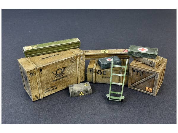 MiniArt 1/35 Wooden Boxes & Crates | 4820183311849