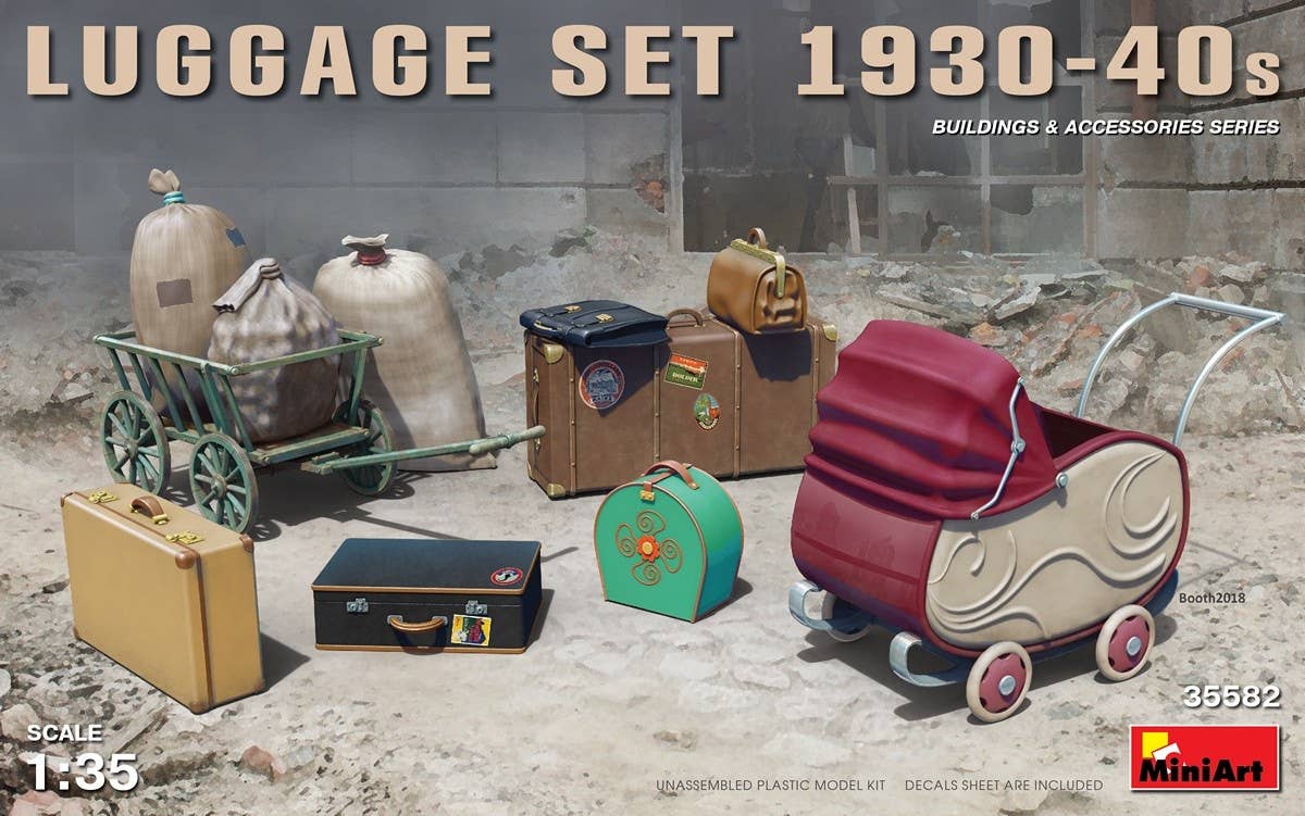MiniArt Luggage Set 1930-40s (1/35) | 4820183311658