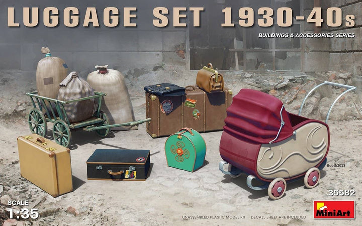 MiniArt Luggage Set 1930-40s (1/35) | 4820183311658