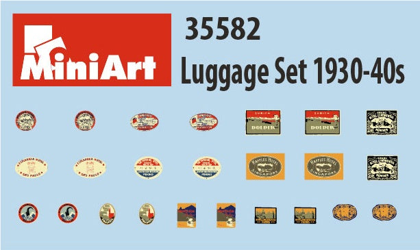 MiniArt Luggage Set 1930-40s (1/35) | 4820183311658