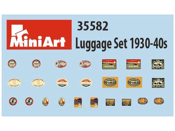 MiniArt Luggage Set 1930-40s (1/35) | 4820183311658