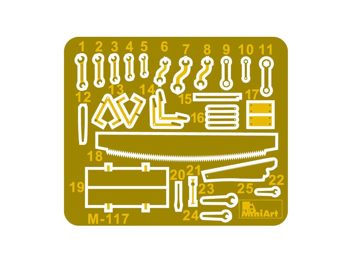 MiniArt 1/35 Tool Set | 4820183312617