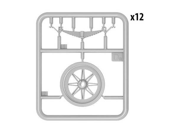 MiniArt 1/35 Railroad Wheels | 4820183312914