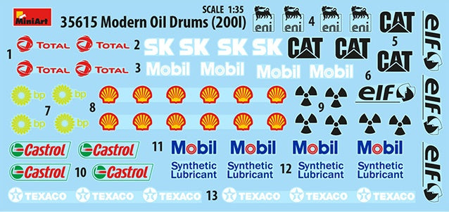 MiniArt Modern Oil Drums (2001) | 4820183312792