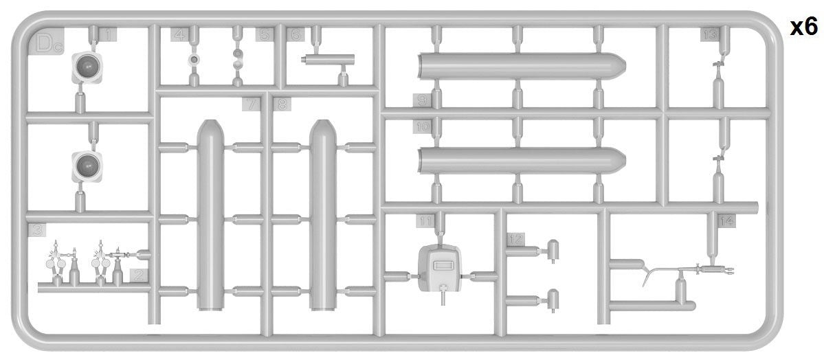 MiniArt High Pressure Cylinders w/ Welding Equipment | 4820183312907