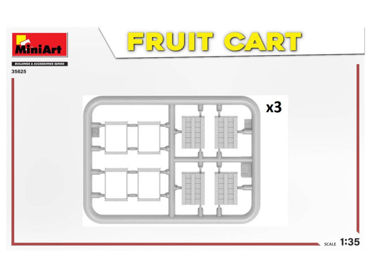 MiniArt 1/35 Fruit Cart | 4820183314109