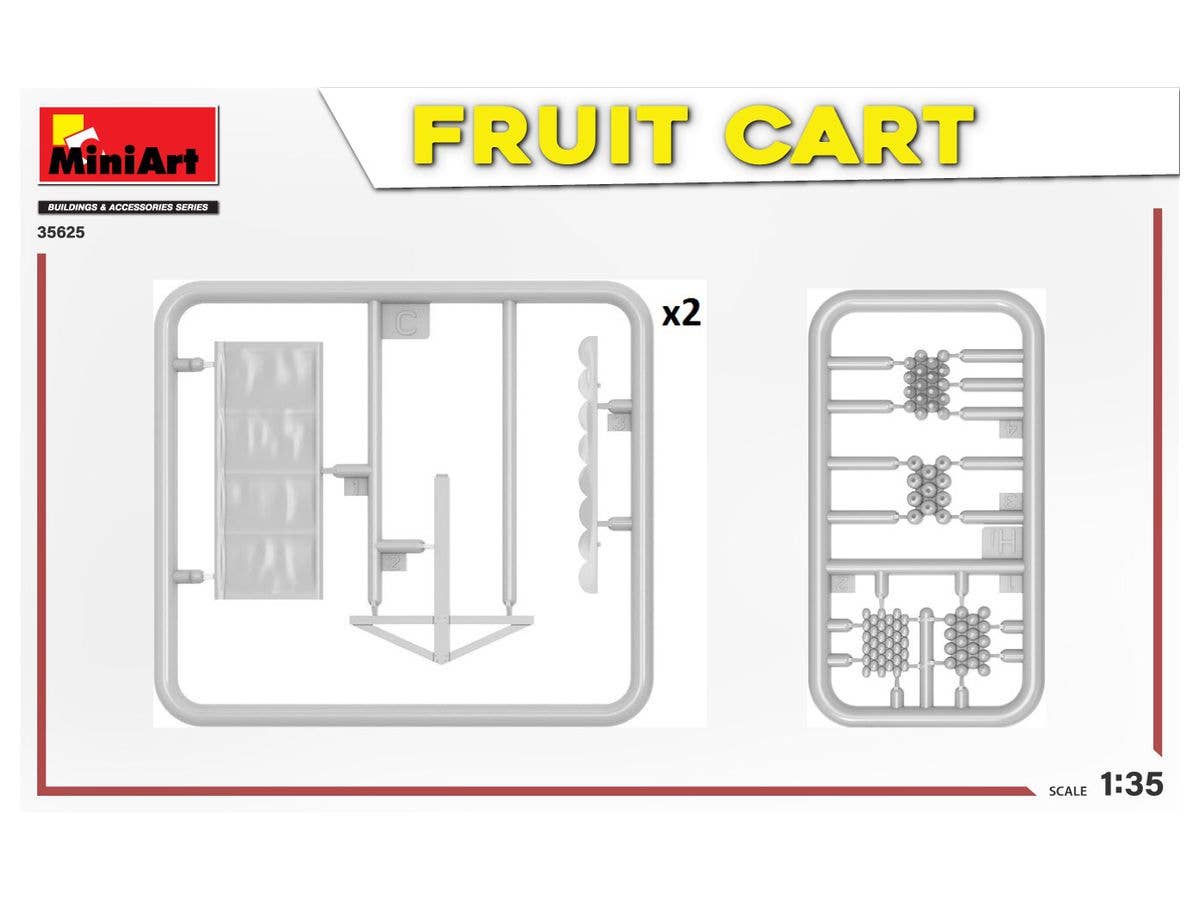 MiniArt 1/35 Fruit Cart | 4820183314109