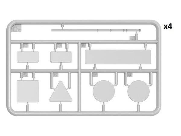MiniArt 1/35 Kuwait's 1990 Traffic Signs | 4820183313829