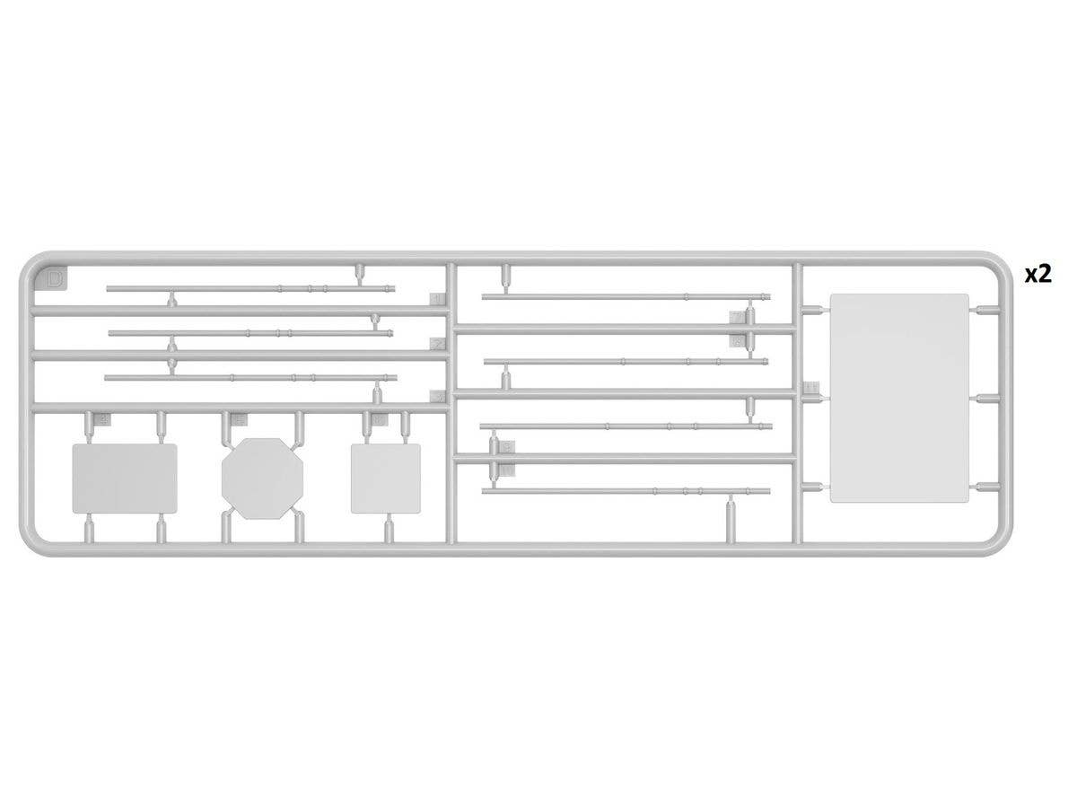 MiniArt 1/35 Kuwait's 1990 Traffic Signs | 4820183313829