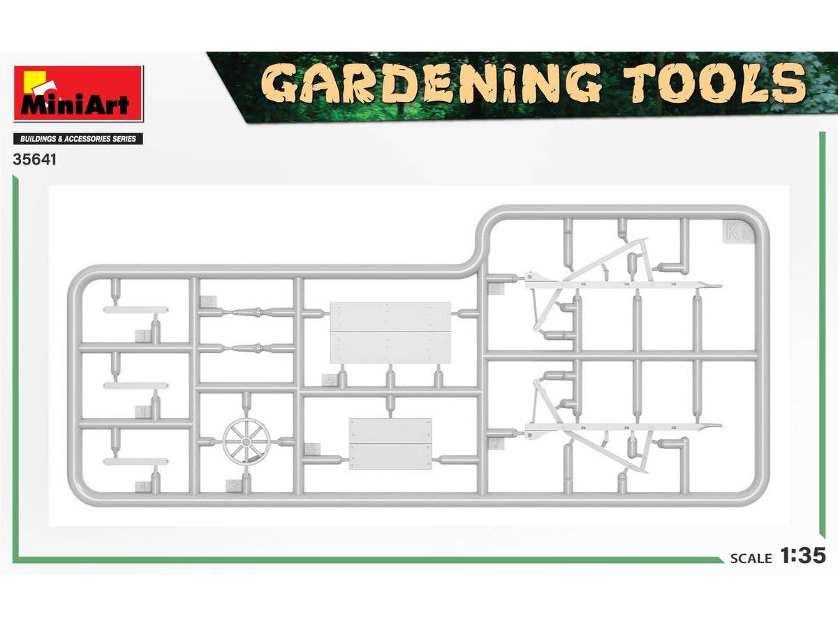 Miniart 1/35 Gardening Tools | 5905090346265