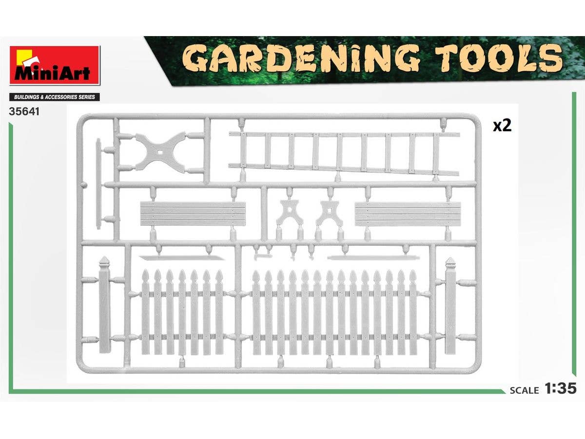 Miniart 1/35 Gardening Tools | 5905090346265