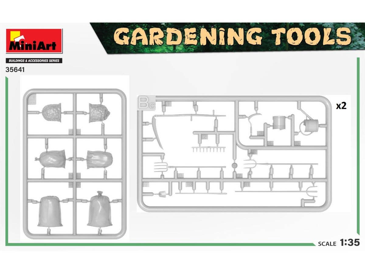 Miniart 1/35 Gardening Tools | 5905090346265