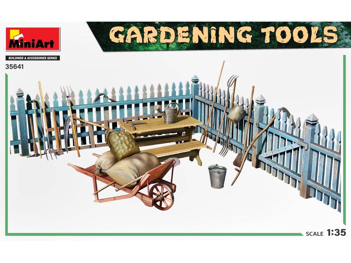 Miniart 1/35 Gardening Tools | 5905090346265