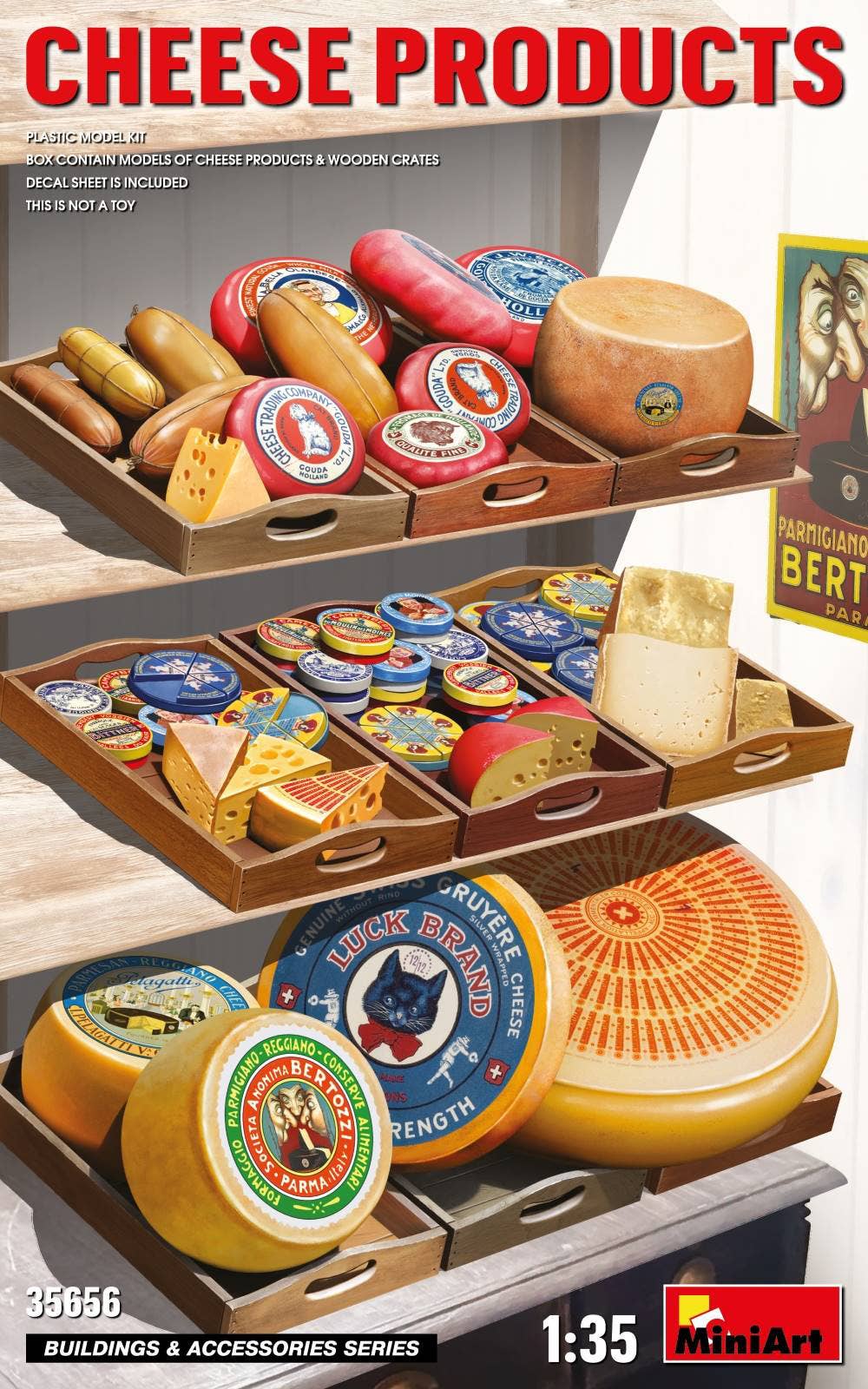 MiniArt 1/35 Cheese Products | 5905937497440
