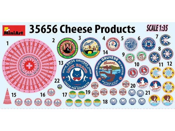 MiniArt 1/35 Cheese Products | 5905937497440