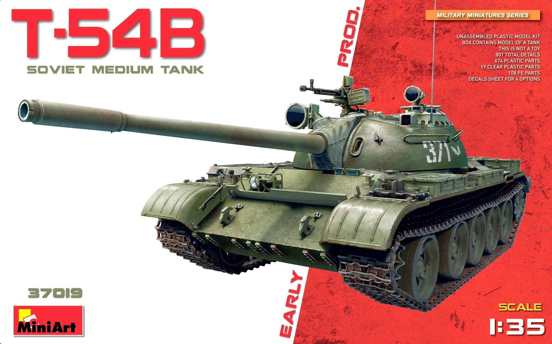 MiniArt 1/35 T-54B (Early Production) | 4820183310903