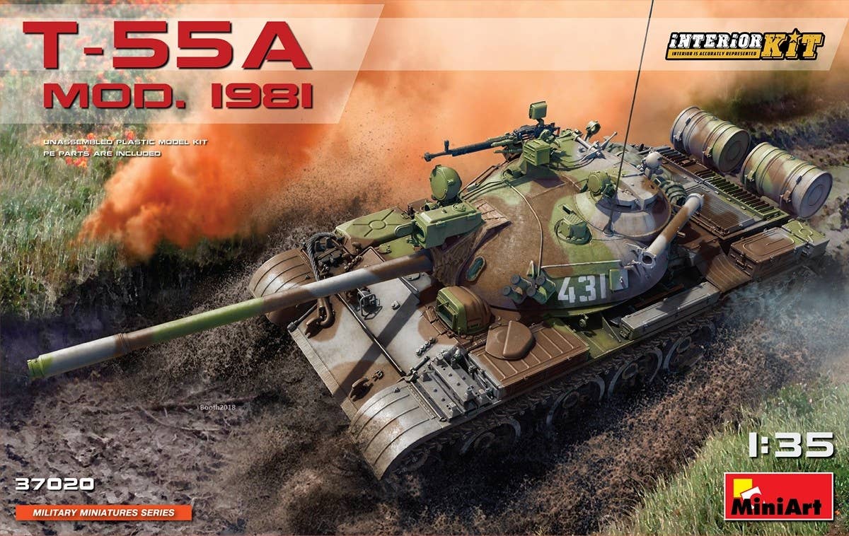 MiniArt 1/35 T-55A Mod.1981 Interior Kit | 4820183311696