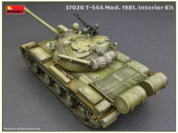 MiniArt 1/35 T-55A Mod.1981 Interior Kit | 4820183311696