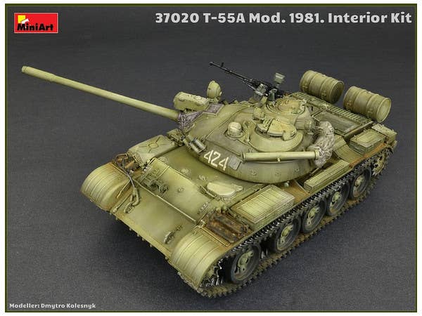 MiniArt 1/35 T-55A Mod.1981 Interior Kit | 4820183311696