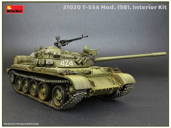 MiniArt 1/35 T-55A Mod.1981 Interior Kit | 4820183311696