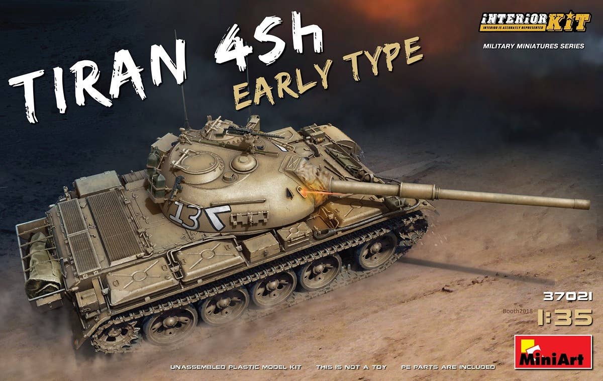 MiniArt Tiran 4 Sh Early Type. Interior Kit (1/35) | 4820183311412