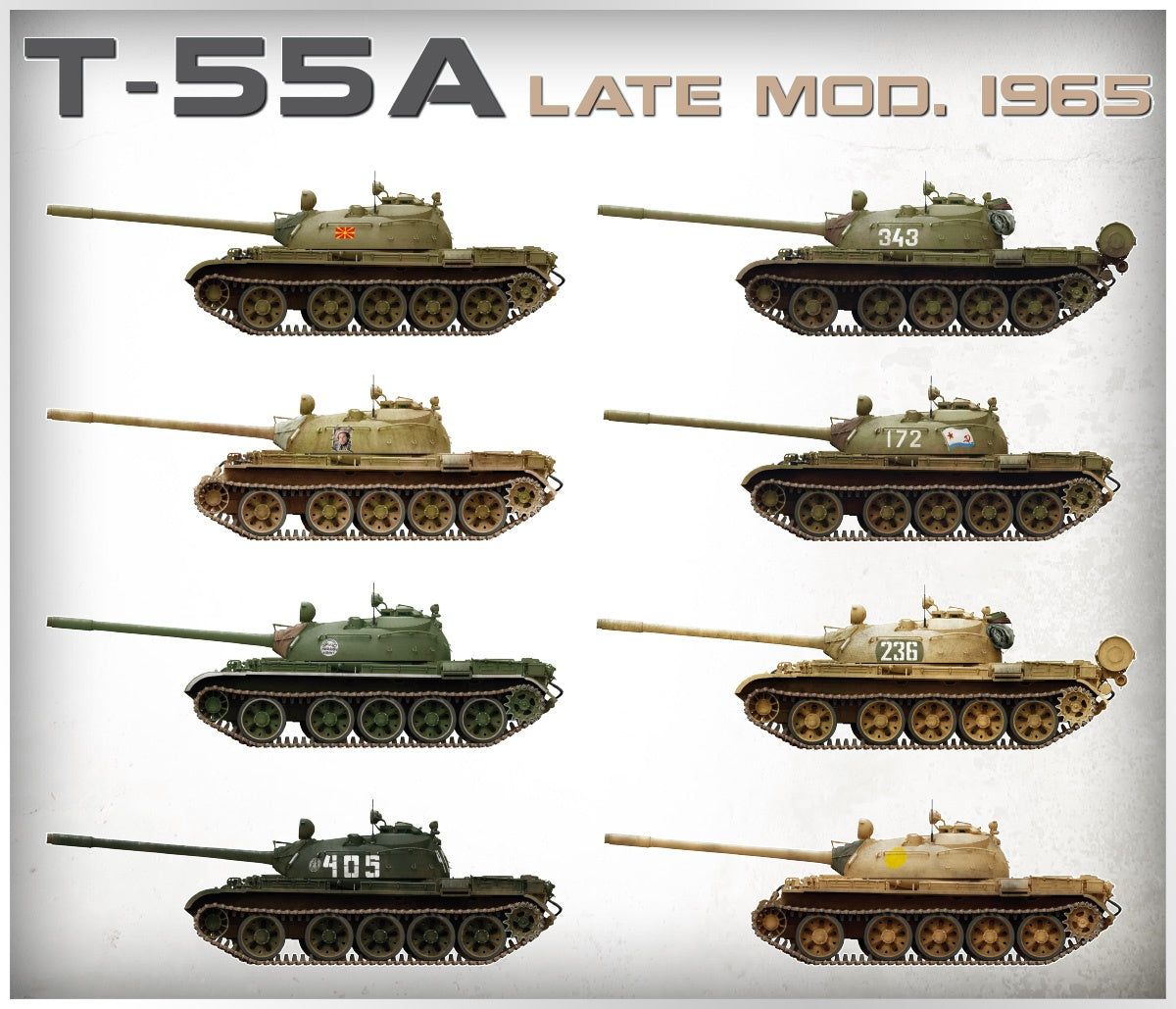 MiniArt T-55A Late Mod. 1965 (1/35) | 4820183311535